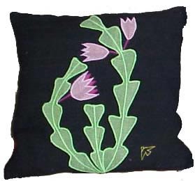 Cactus cushion cover